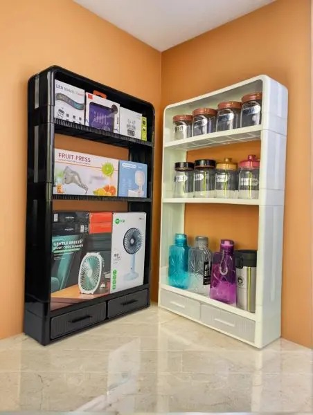 Big Size Multifunctional Kitchen Countertop Bottle Storage Rack Bathroom Toiletries Storage shelf Cosmetics Organizer