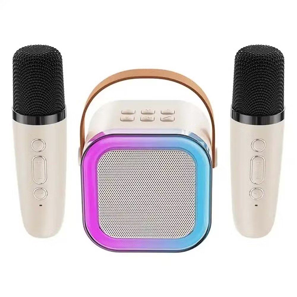 K12 Colorful Karaoke Sound System with dabul Microphone